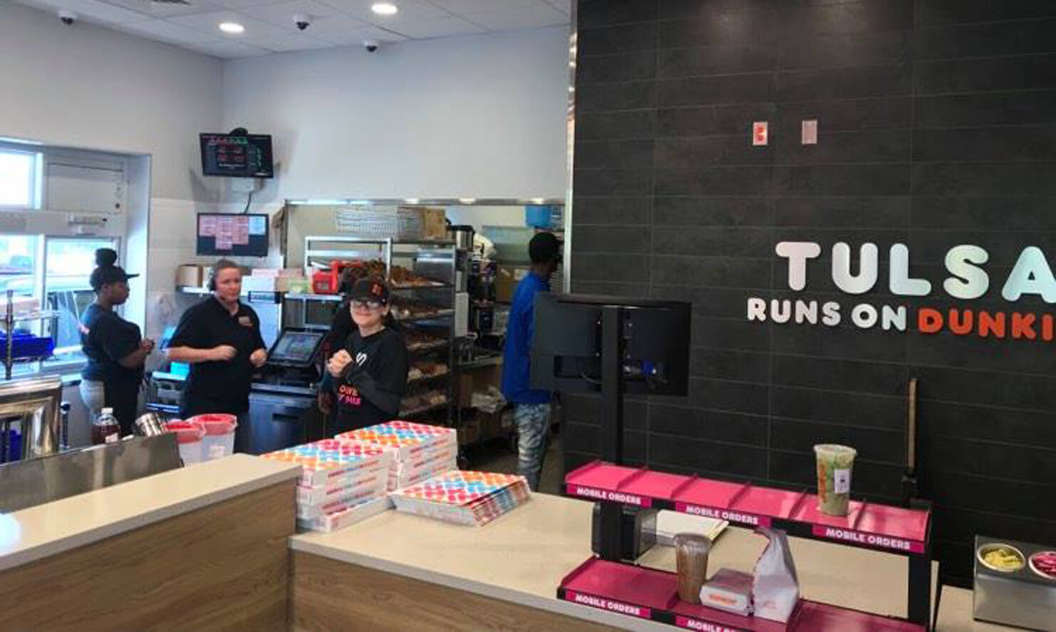 Dunkin' opening day 9 am
